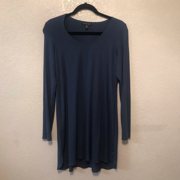 Eileen Fisher Long Sleeve Dress - Picture 1 of 5